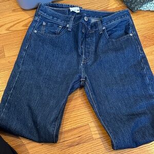 Levi's Women's Dark Blue Straight Leg Jeans